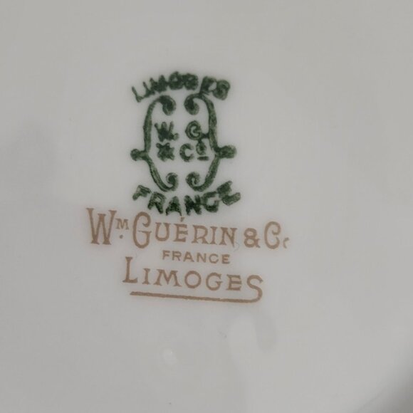 Vintage Limoges Double Handled Cake Platter or Serving Platter - Picture 5 of 6